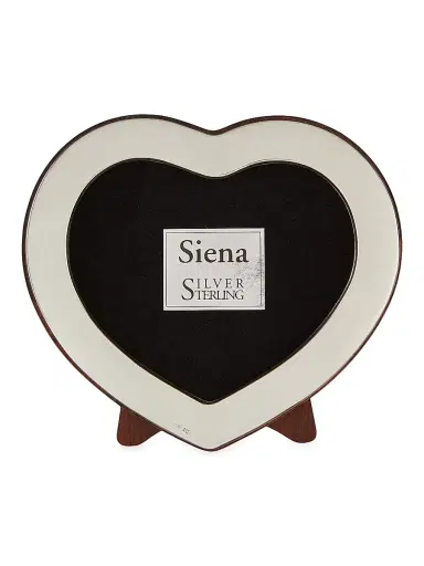 Tizo Siena Sterling Silver Heart Frame - Silver | Thumbnail 1 Tizo Siena Sterling Silver Heart Frame - Silver | Thumbnail 1