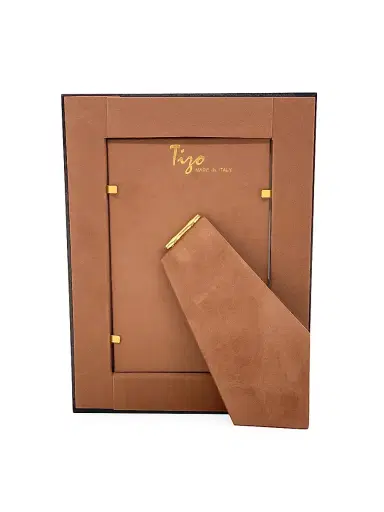 Tizo Inlaid Wood Braid Border Frame - Brown - Size 5 x 7 | Thumbnail 4 Tizo Inlaid Wood Braid Border Frame - Brown - Size 5 x 7 | Thumbnail 4