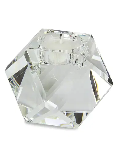 Tizo Crystal Diamond-Cut Votive Candleholder | Thumbnail 1