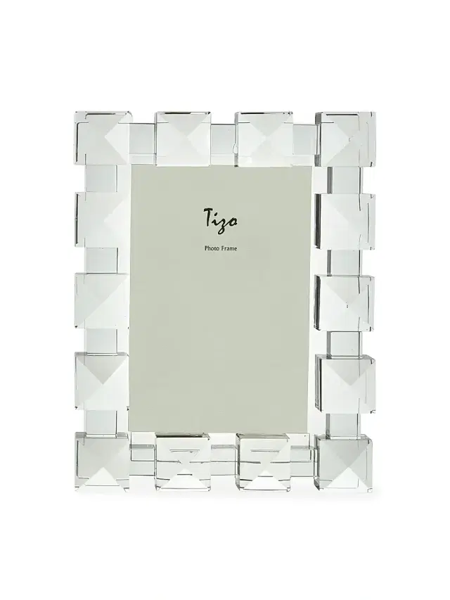 Clear Crystal Picture Frame - Clear 5 x 7