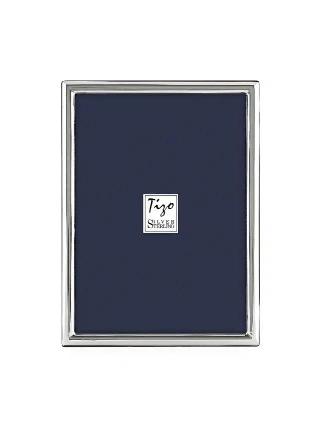Tizo Sterling Silver Slim Frame - Silver 8 x 10