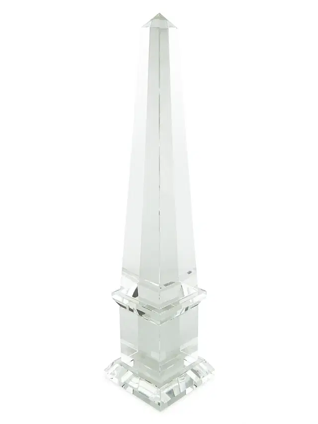 Tizo Crystal Obelisk - Clear Small