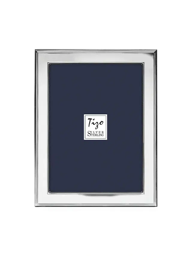 Tizo Sterling Silver Luxe Ridge Frame - Silver 8 x 10