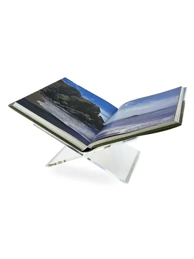Tizo Acrylic Book Stand - Silver | Thumbnail 2 Tizo Acrylic Book Stand - Silver | Thumbnail 2