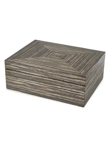 Tizo Wood Jewelry Box - Gray | Thumbnail 1