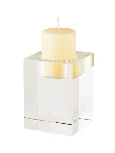 Tizo Clear Crystal Tealight Holder - Clear Medium | Thumbnail 5 Tizo Clear Crystal Tealight Holder - Clear Medium | Thumbnail 5