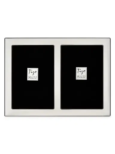 Tizo Siena Double Sterling Silver Frame - Silver Medium | Thumbnail 1 Tizo Siena Double Sterling Silver Frame - Silver Medium | Thumbnail 1