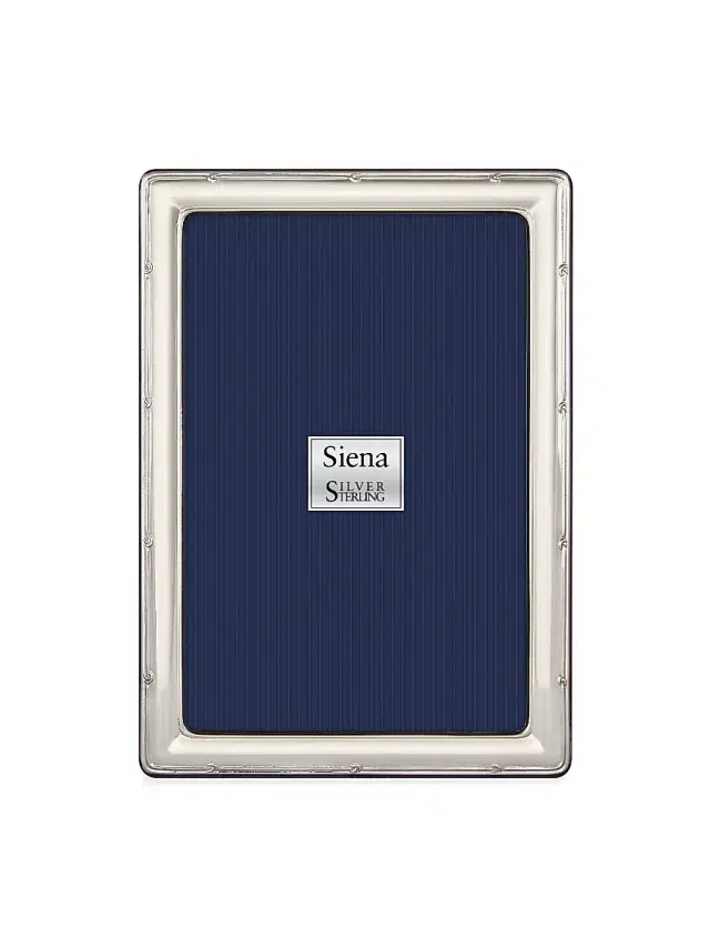 Tizo Siena Sterling Silver Knot Frame - Silver Large