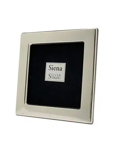Tizo Siena Sterling Silver Frame - Silver 5x5 | Thumbnail 2 Tizo Siena Sterling Silver Frame - Silver 5x5 | Thumbnail 2