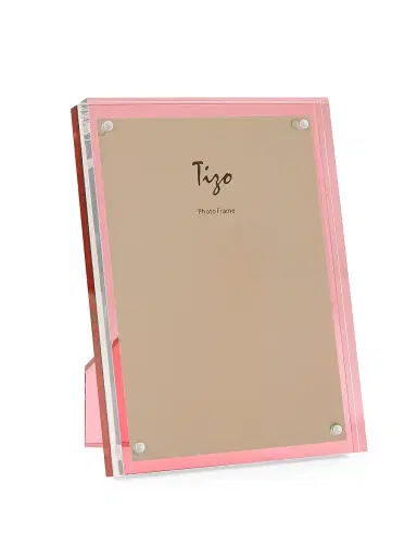 Tizo Bolted Rectangular Picture Frame - Pink 5 x 7 | Thumbnail 4 Tizo Bolted Rectangular Picture Frame - Pink 5 x 7 | Thumbnail 4