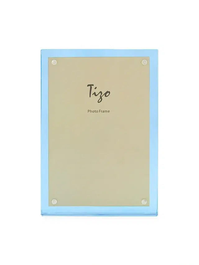 Tizo Bolted Rectangular Picture Frame - Pink 5 x 7