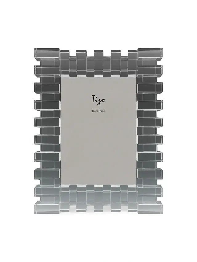 Clear Crystal Block Frame - Clear 5 x 7