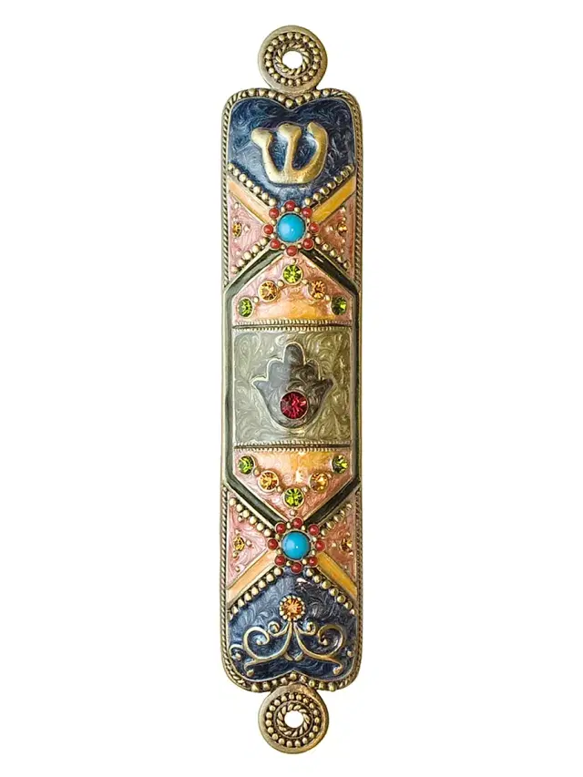 Tizo Jeweled Mezuzah