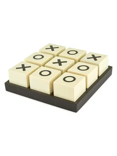 Tizo Resin Bone Tic Tac Toe Game Set | Thumbnail 1 Tizo Resin Bone Tic Tac Toe Game Set | Thumbnail 1