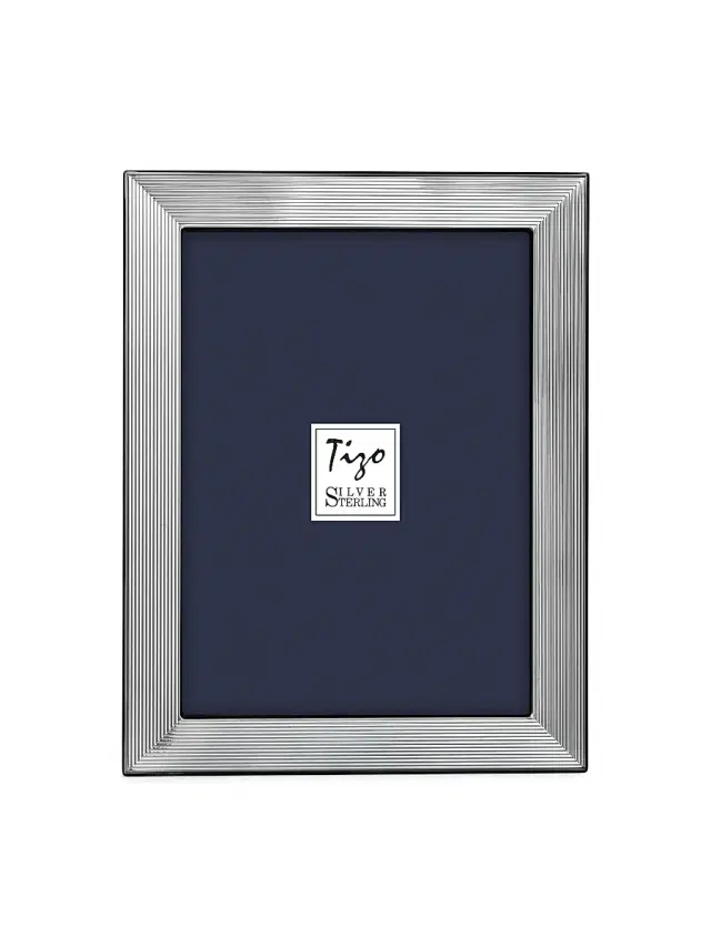 Tizo Sterling Silver Luxe Frame - Silver 8x10