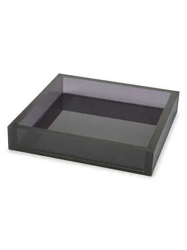 Tizo Lucite Clear Square Tray - Clear | Thumbnail 2