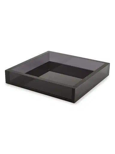 Tizo Lucite Clear Square Tray - Clear | Thumbnail 1