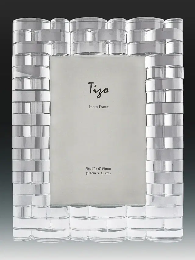 Tizo Clear Crystal Arch Frame - Clear 5x7
