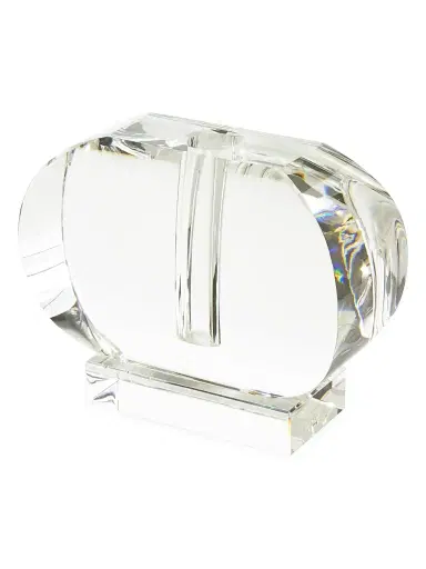 Tizo Crystal Oval Bud Vase | Thumbnail 1 Tizo Crystal Oval Bud Vase | Thumbnail 1
