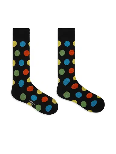 Paul Smith Men's 3-Pack Variety Patterns Socks - Black | Thumbnail 2 Paul Smith Men's 3-Pack Variety Patterns Socks - Black | Thumbnail 2