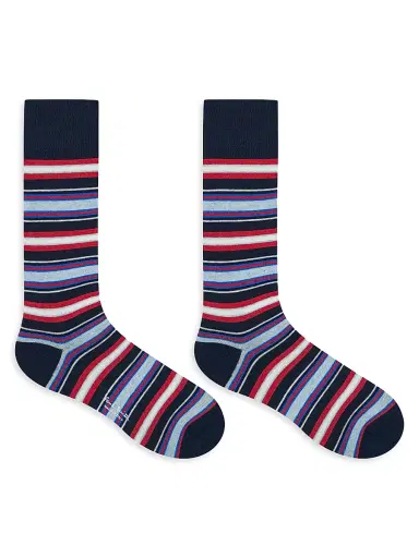 Paul Smith Men's Variety 3-Pack Striped Socks | Thumbnail 4 Paul Smith Men's Variety 3-Pack Striped Socks | Thumbnail 4