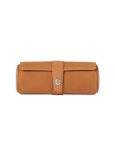 Brunello Cucinelli Nubuck Watch Box - Cognac | Thumbnail 1