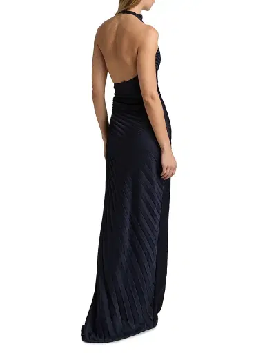 A.L.C. Women's Romy Pleated Satin Gown | Thumbnail 5 A.L.C. Women's Romy Pleated Satin Gown | Thumbnail 5