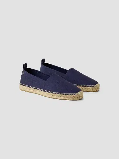 Ralph Lauren Purple Label Men's Bosworth Canvas Espadrilles - Classic Chairman Navy - Size 8 | Thumbnail 2 Ralph Lauren Purple Label Men's Bosworth Canvas Espadrilles - Classic Chairman Navy - Size 8 | Thumbnail 2