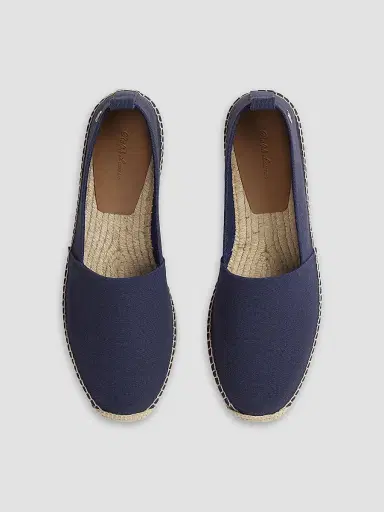 Ralph Lauren Purple Label Men's Bosworth Canvas Espadrilles - Classic Chairman Navy - Size 8 | Thumbnail 4 Ralph Lauren Purple Label Men's Bosworth Canvas Espadrilles - Classic Chairman Navy - Size 8 | Thumbnail 4