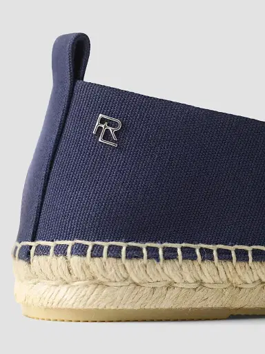 Ralph Lauren Purple Label Men's Bosworth Canvas Espadrilles - Classic Chairman Navy - Size 8 | Thumbnail 5 Ralph Lauren Purple Label Men's Bosworth Canvas Espadrilles - Classic Chairman Navy - Size 8 | Thumbnail 5