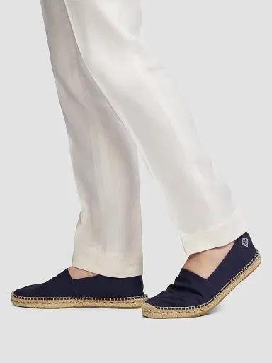 Ralph Lauren Purple Label Men's Bosworth Canvas Espadrilles - Classic Chairman Navy - Size 8 | Thumbnail 6 Ralph Lauren Purple Label Men's Bosworth Canvas Espadrilles - Classic Chairman Navy - Size 8 | Thumbnail 6