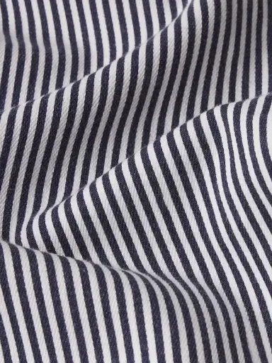 Frame Women's Le Slim Palazzo Striped Jeans - Navy Stripe - Size 31 | Thumbnail 8