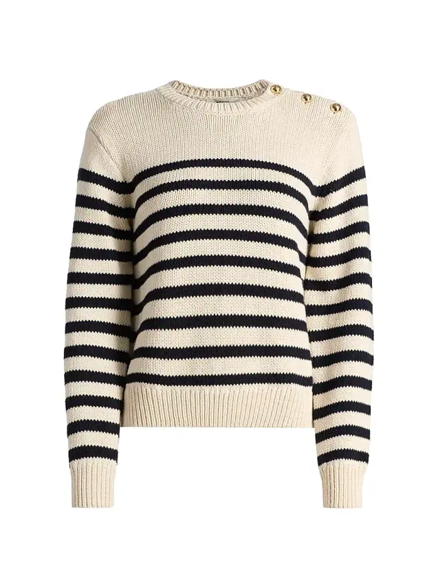 FRAME Women's The Mariner Sweater - Cream Multi