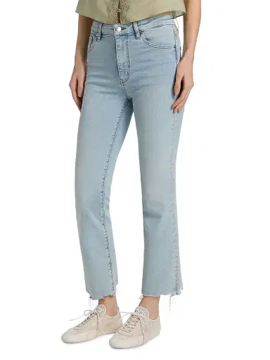 Frame Women's The Reboot Crop Jeans - Tribute Raw Fray - Size 31 | Thumbnail 4 Frame Women's The Reboot Crop Jeans - Tribute Raw Fray - Size 31 | Thumbnail 4
