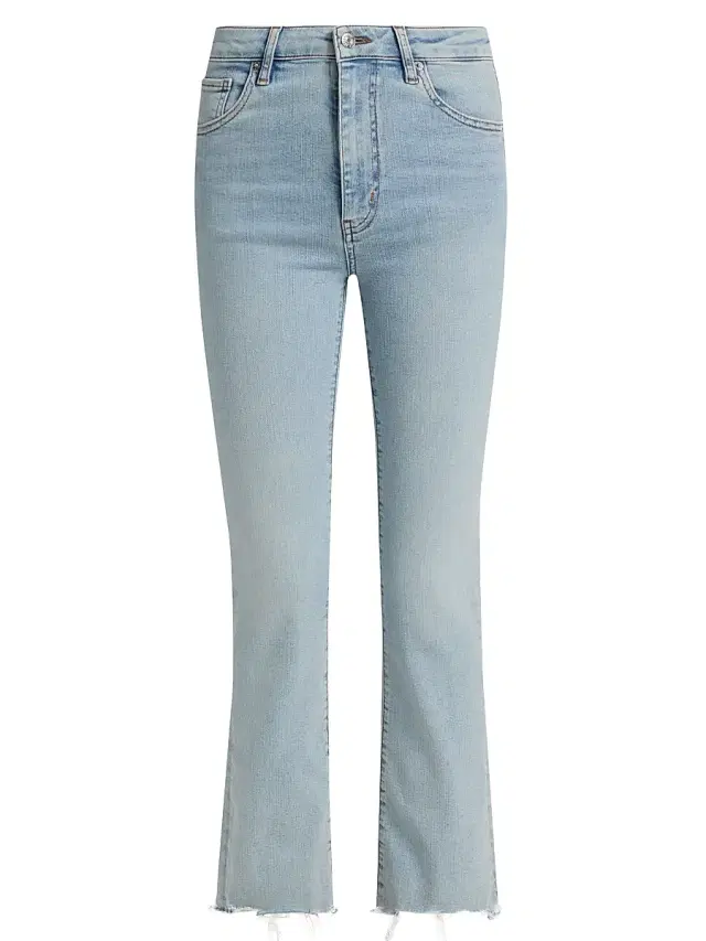 FRAME Women's The Reboot Crop Jeans - Tribute Raw Fray