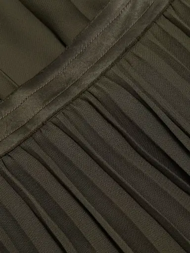 Jason Wu Collection Women's Chiffon Pleated Midi-Skirt - Hunter Green - Size 4 | Thumbnail 7 Jason Wu Collection Women's Chiffon Pleated Midi-Skirt - Hunter Green - Size 4 | Thumbnail 7