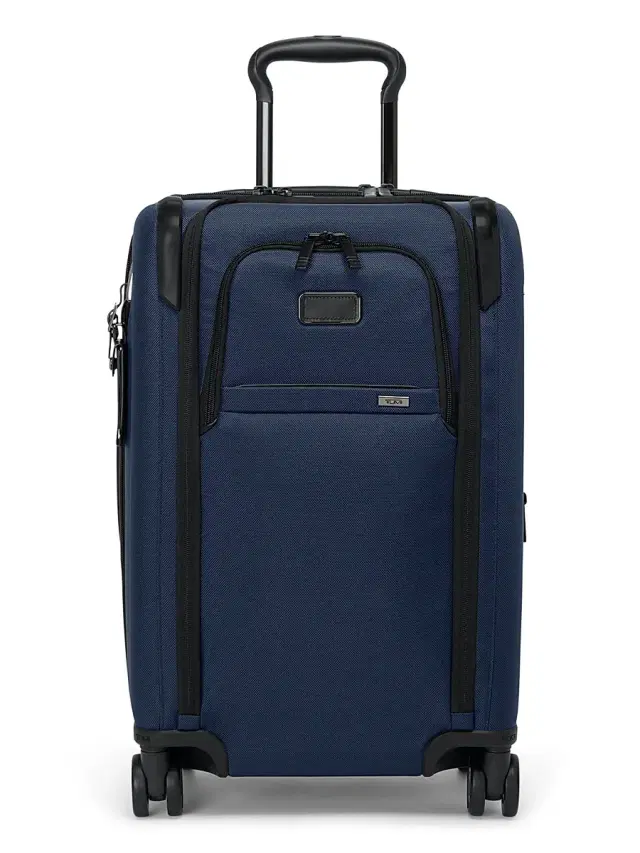 Alpha 14" Expandable Carry-On Suitcase - Navy