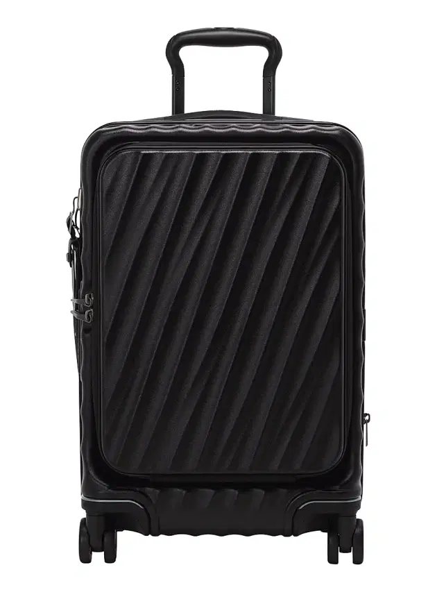 TUMI 19 Degree 14" Expandable Spinner Suitcase - Black Texture