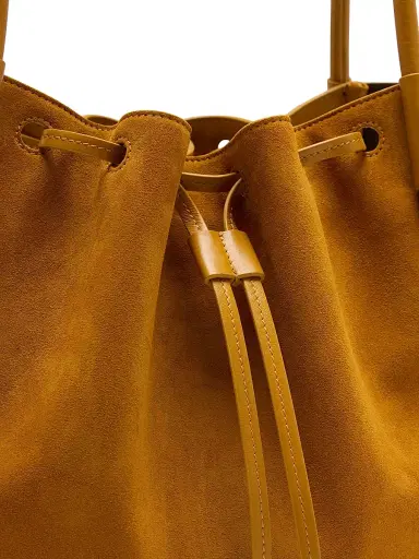 Proenza Schouler Women's Large Ruched Suede Tote Bag | Thumbnail 5 Proenza Schouler Women's Large Ruched Suede Tote Bag | Thumbnail 5