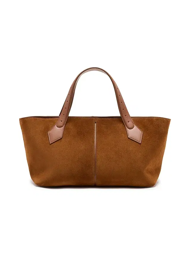 Proenza Schouler Women's East West Chelsea Suede Tote Bag - Saddle