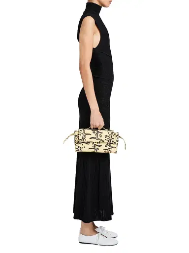 Proenza Schouler Women's Tate Snake-Embossed Leather Clutch | Thumbnail 2 Proenza Schouler Women's Tate Snake-Embossed Leather Clutch | Thumbnail 2