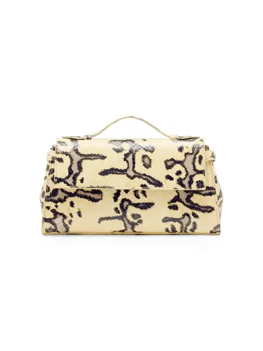 Proenza Schouler Women's Tate Snake-Embossed Leather Clutch | Thumbnail 4 Proenza Schouler Women's Tate Snake-Embossed Leather Clutch | Thumbnail 4