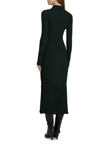 Proenza Schouler Women's Luiza Sunburst Rib Sweaterdress | Thumbnail 5 Proenza Schouler Women's Luiza Sunburst Rib Sweaterdress | Thumbnail 5