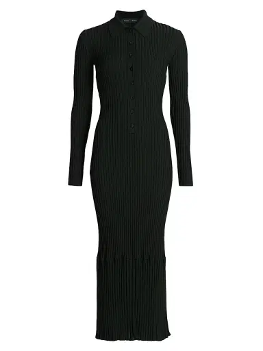 Proenza Schouler Women's Luiza Sunburst Rib Sweaterdress | Thumbnail 1 Proenza Schouler Women's Luiza Sunburst Rib Sweaterdress | Thumbnail 1