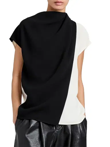 Proenza Schouler Women's Elsa Double Crepe Top | Thumbnail 2 Proenza Schouler Women's Elsa Double Crepe Top | Thumbnail 2