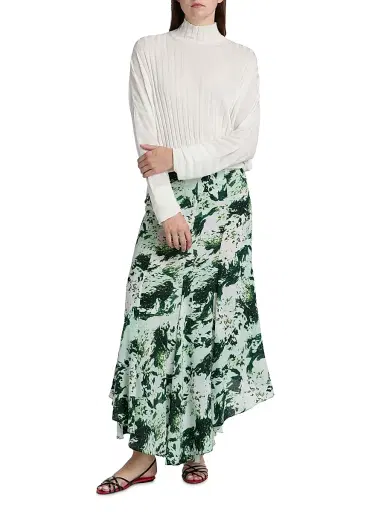 Proenza Schouler Women's Joelle Abstract Maxi Skirt | Thumbnail 2