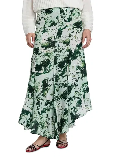 Proenza Schouler Women's Joelle Abstract Maxi Skirt | Thumbnail 3