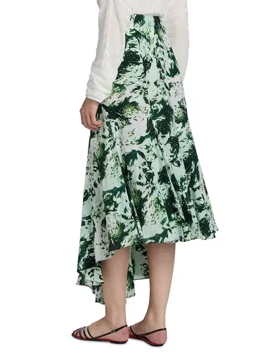 Proenza Schouler Women's Joelle Abstract Maxi Skirt | Thumbnail 5