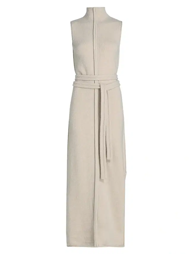 Women's Zola Wool-Blend Sheath Maxi Dress - Off White