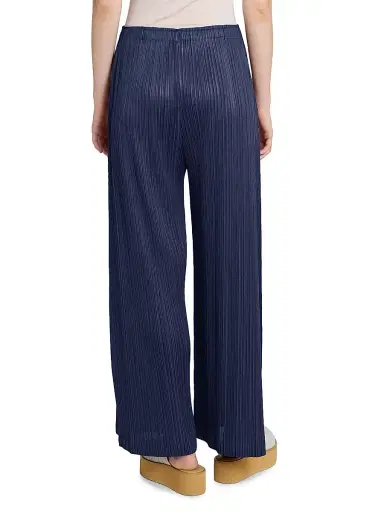 Pleats Please Issey Miyake Women's Monthly Colors: January Plissé Wide-Leg Pants | Thumbnail 5
